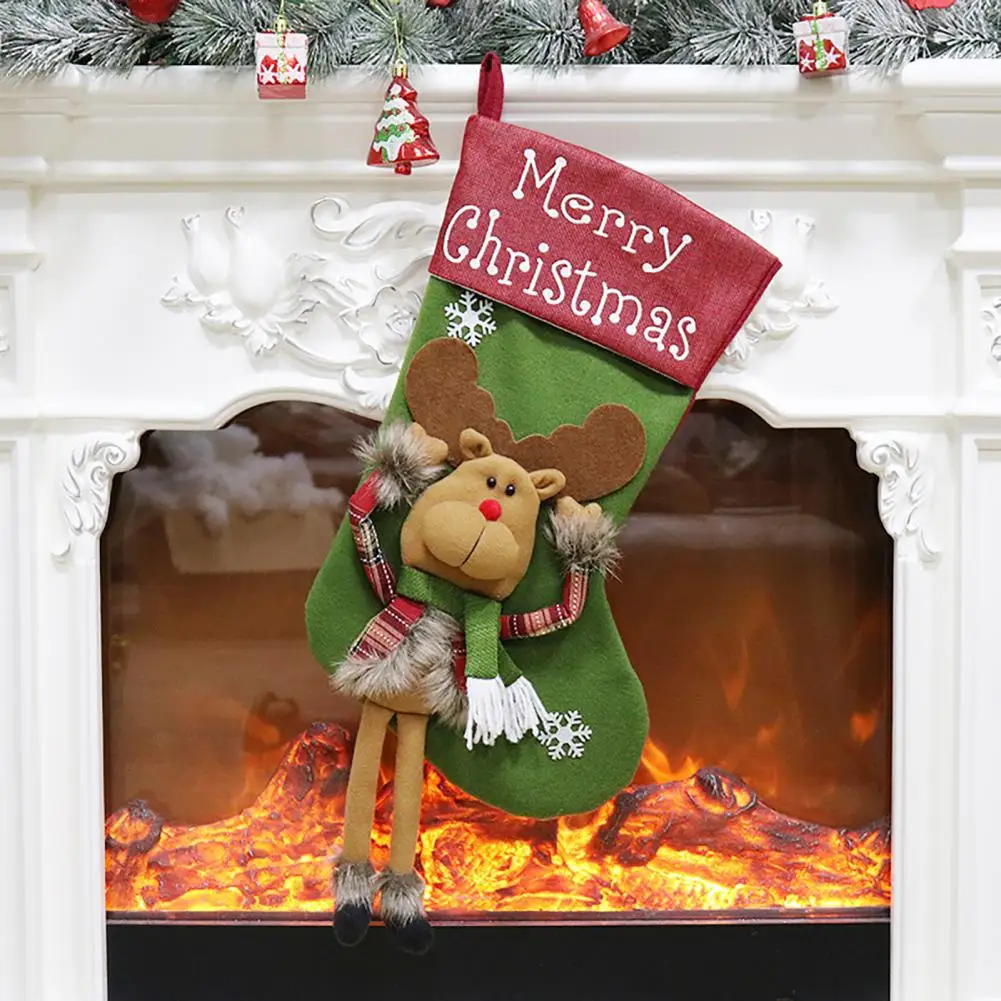 Durable Tear-resistant Non-woven Fabric Hanging Xmas Tree Decoration Stocking Christmas Sock Christmas Stocking
Durable Tear-resistant Non-woven Fabric Hanging Xmas Tree Decoration Stocking Christmas Sock Christmas Stocking