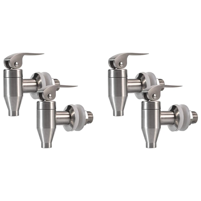Stainless Steel Beverage Water Drink Dispenser Durable Replacement Push Style Spigot Faucet,4 Pack
Stainless Steel Beverage Water Drink Dispenser Durable Replacement Push Style Spigot Faucet,4 Pack