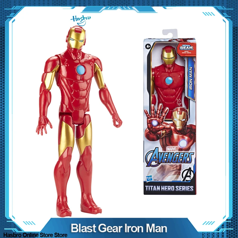 

Hasbro Avengers Marvel Titan Hero Series Iron Man 12 Inch Action Figure Toy for Kids Christmas Gift E7873