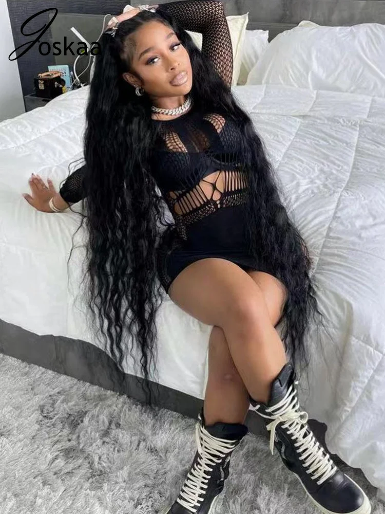 Летние платья Joskaa с вырезами, повседневные женские модные пляжные платья 2022, прозрачное сексуальное дизайнерское нижнее белье, Клубная одежда, платье
Летние платья Joskaa с вырезами, повседневные женские модные пляжные платья 2022, прозрачное сексуальное дизайнерское нижнее белье, Клубная одежда, платье