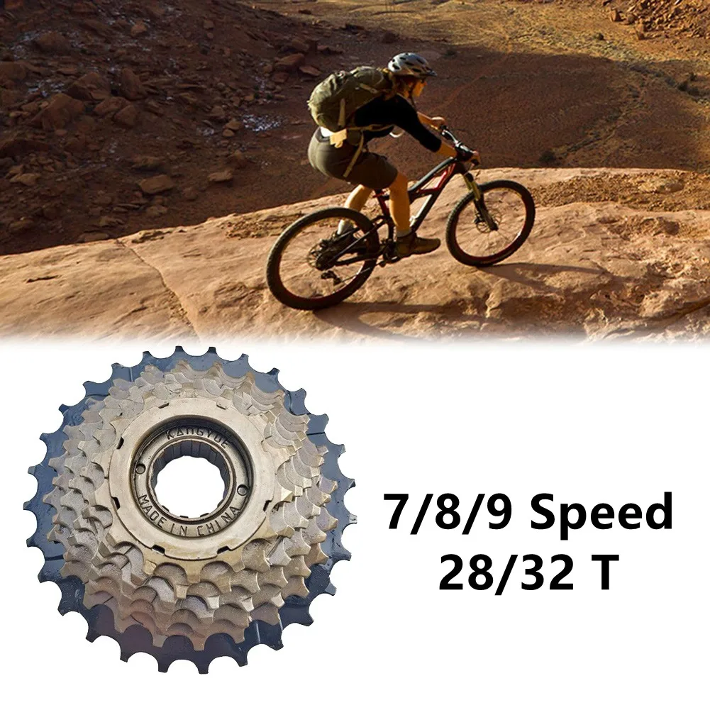 MTB Bike Freewheel 7/8/9 Speed Rotating Thread Cassette Freewheel High Tensile Steel 28/32T Mountain Screw Thread Parts
MTB Bike Freewheel 7/8/9 Speed Rotating Thread Cassette Freewheel High Tensile Steel 28/32T Mountain Screw Thread Parts