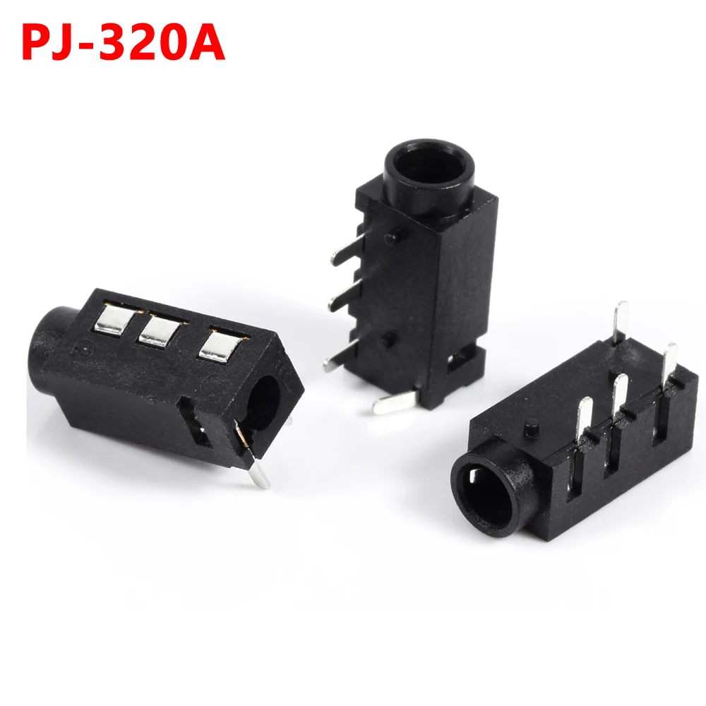 10 Pcs 3.5 MM Audio Jack Connector Through Holes PCB Horizontal 4 Contact 4 Conductor Right Angle No Internal Switch 4 Pole
10 Pcs 3.5 MM Audio Jack Connector Through Holes PCB Horizontal 4 Contact 4 Conductor Right Angle No Internal Switch 4 Pole