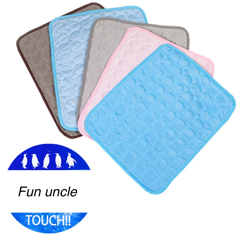 Summer Pet Dog Cat Car Sofa Cold Ice Cooling Mat Bed Blanket Pad Dogs Products Oversized 2XL Pet Ice Silk Pad Cat Cooling Pad
Summer Pet Dog Cat Car Sofa Cold Ice Cooling Mat Bed Blanket Pad Dogs Products Oversized 2XL Pet Ice Silk Pad Cat Cooling Pad