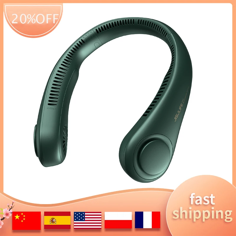 Портативный беслопастной вентилятор на шею, с зарядкой от USB и 3 скоростями, 4000 мАч 
Портативный беслопастной вентилятор на шею, с зарядкой от USB и 3 скоростями, 4000 мАч