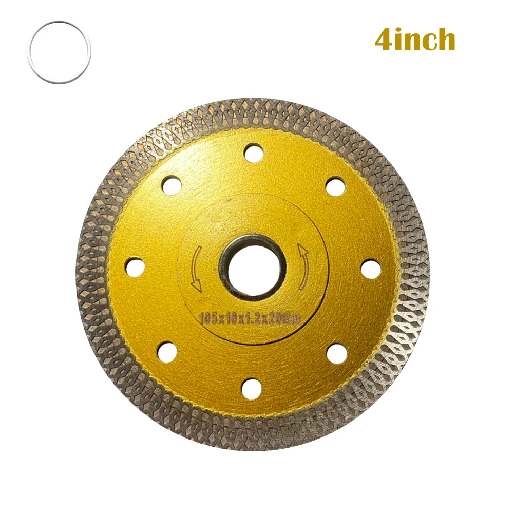 4/4.5/5inch Porcelain Tile Ceramic Diamond Saw Blade Dry Wet Cutting Disc Super Thin Grinder Wheel Angle Grinder Stone Cut Off
4/4.5/5inch Porcelain Tile Ceramic Diamond Saw Blade Dry Wet Cutting Disc Super Thin Grinder Wheel Angle Grinder Stone Cut Off