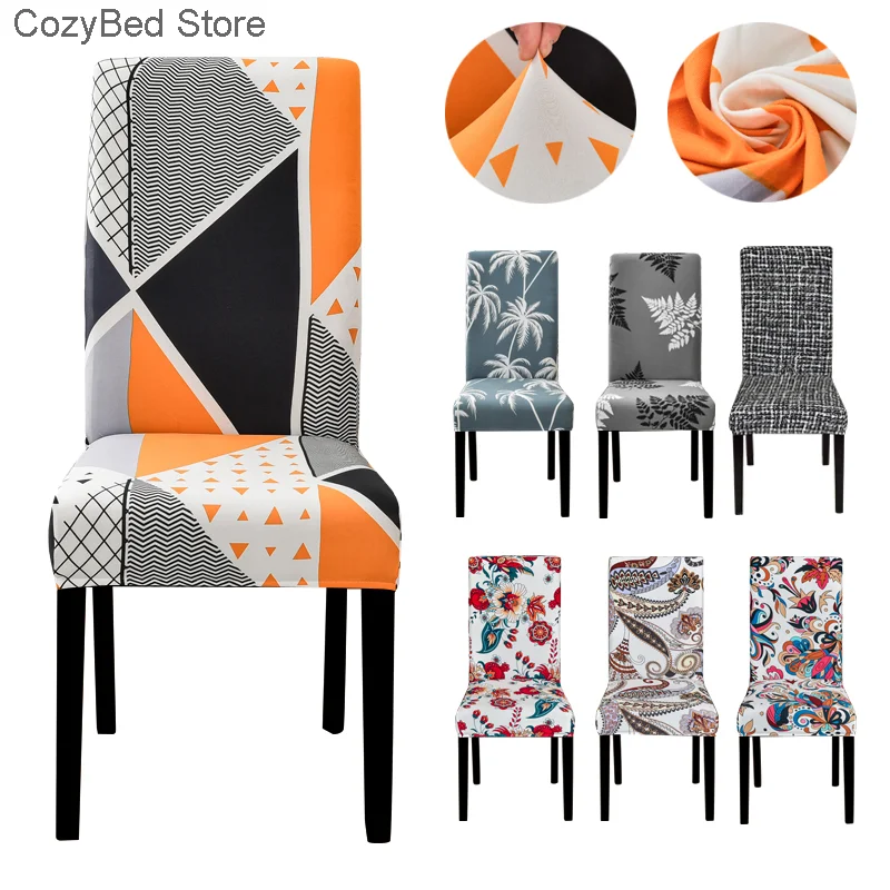 1/2/4/6PCS Flower Printed Geometric Kitchen Chair Covers Spandex Elastic Stretch Decoration Chair Dining Seat Cushion Anti-dirty
1/2/4/6PCS Flower Printed Geometric Kitchen Chair Covers Spandex Elastic Stretch Decoration Chair Dining Seat Cushion Anti-dirty