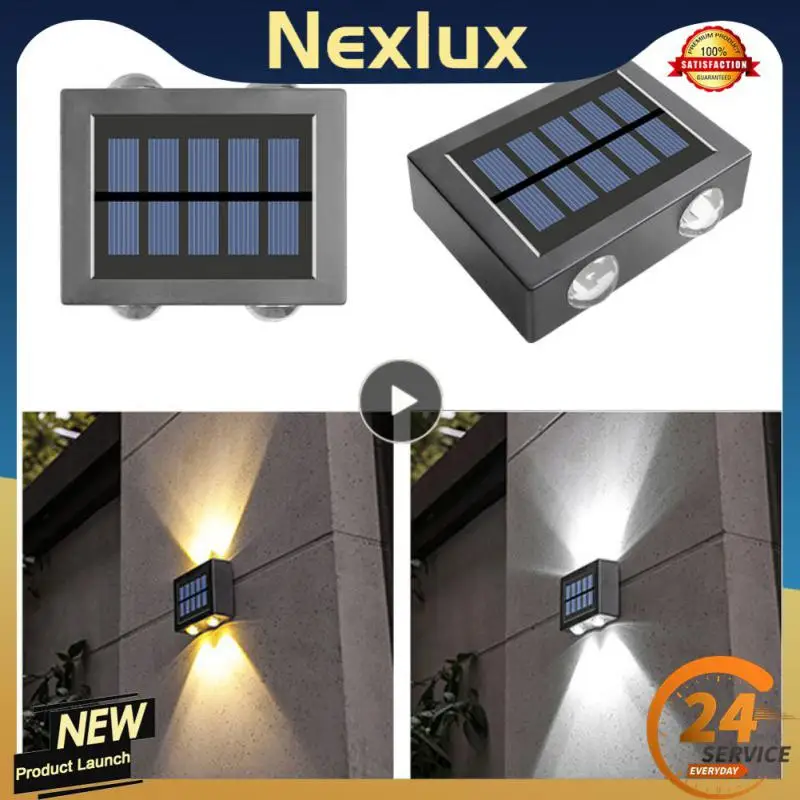Energy Saving Solar Wall Light Warm Light Led Stairs Light Waterproof Intelligent Light Control Outdoor Led Flood Lights Light
Energy Saving Solar Wall Light Warm Light Led Stairs Light Waterproof Intelligent Light Control Outdoor Led Flood Lights Light