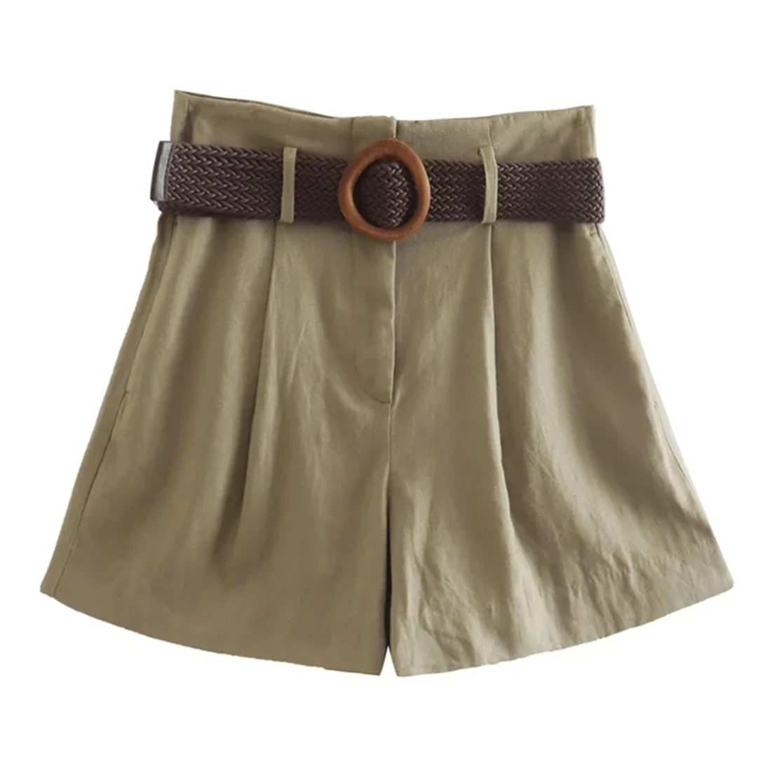 Maxdutti Simple Sashes High Waist Linen Harem Shorts Casual Bermuda Women England Style Fashion Shorts
Maxdutti Simple Sashes High Waist Linen Harem Shorts Casual Bermuda Women England Style Fashion Shorts