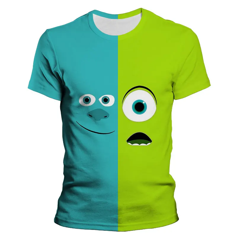 Men T-shirts With Short Sleeves Disney Monsters3D Print Women Oversize T Shirt Summer Cartoon Anime Children Tee Tops
Men T-shirts With Short Sleeves Disney Monsters3D Print Women Oversize T Shirt Summer Cartoon Anime Children Tee Tops