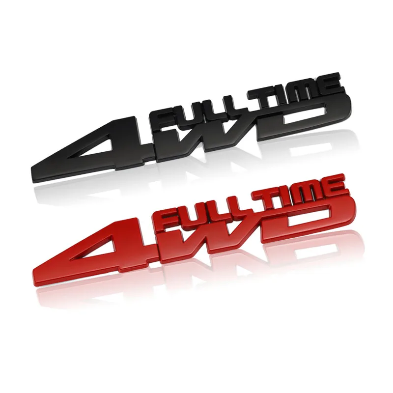 Full Time 4WD Sticker for Mitsubishi Mazda TOYOTA Cadillac Jeep Toyota Ford Subaru Land Rover Nissan Car Stickers Badge Decal
Full Time 4WD Sticker for Mitsubishi Mazda TOYOTA Cadillac Jeep Toyota Ford Subaru Land Rover Nissan Car Stickers Badge Decal