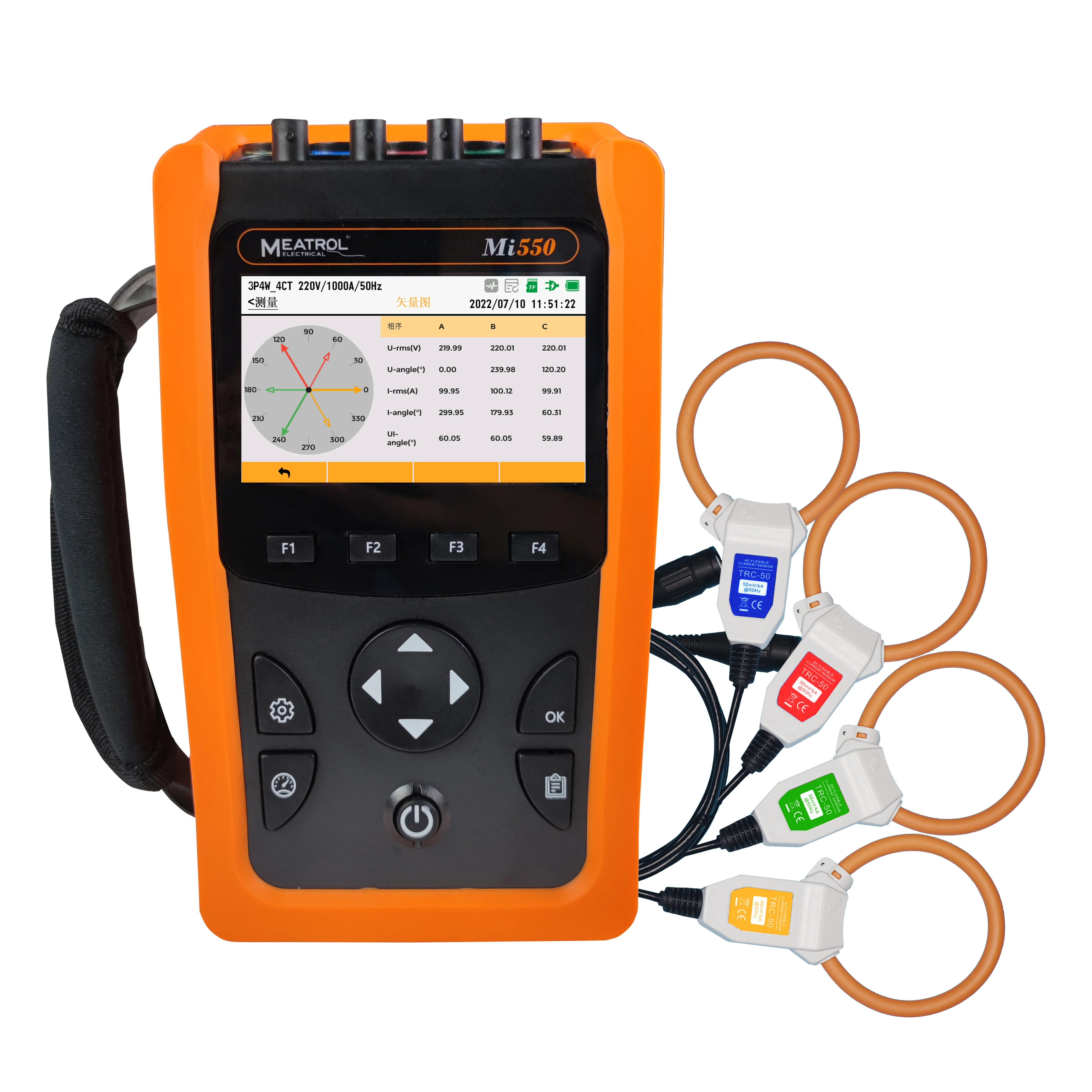 Handheld meter Network Analyzer Rogowski coil Current measuring instrument for University experiment
Handheld meter Network Analyzer Rogowski coil Current measuring instrument for University experiment