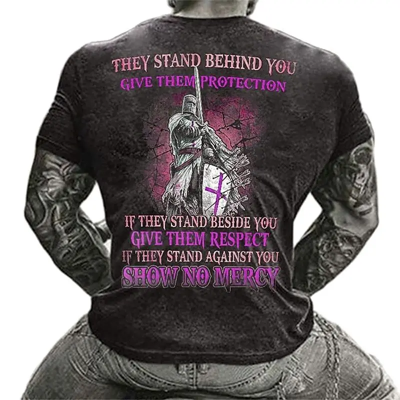 Футболка мужская оверсайз с принтом рыцарей, Повседневная рубашка в стиле ретро, с принтом черепа, в стиле хип-хоп, одежда для улицы
Футболка мужская оверсайз с принтом рыцарей, Повседневная рубашка в стиле ретро, с принтом черепа, в стиле хип-хоп, одежда для улицы