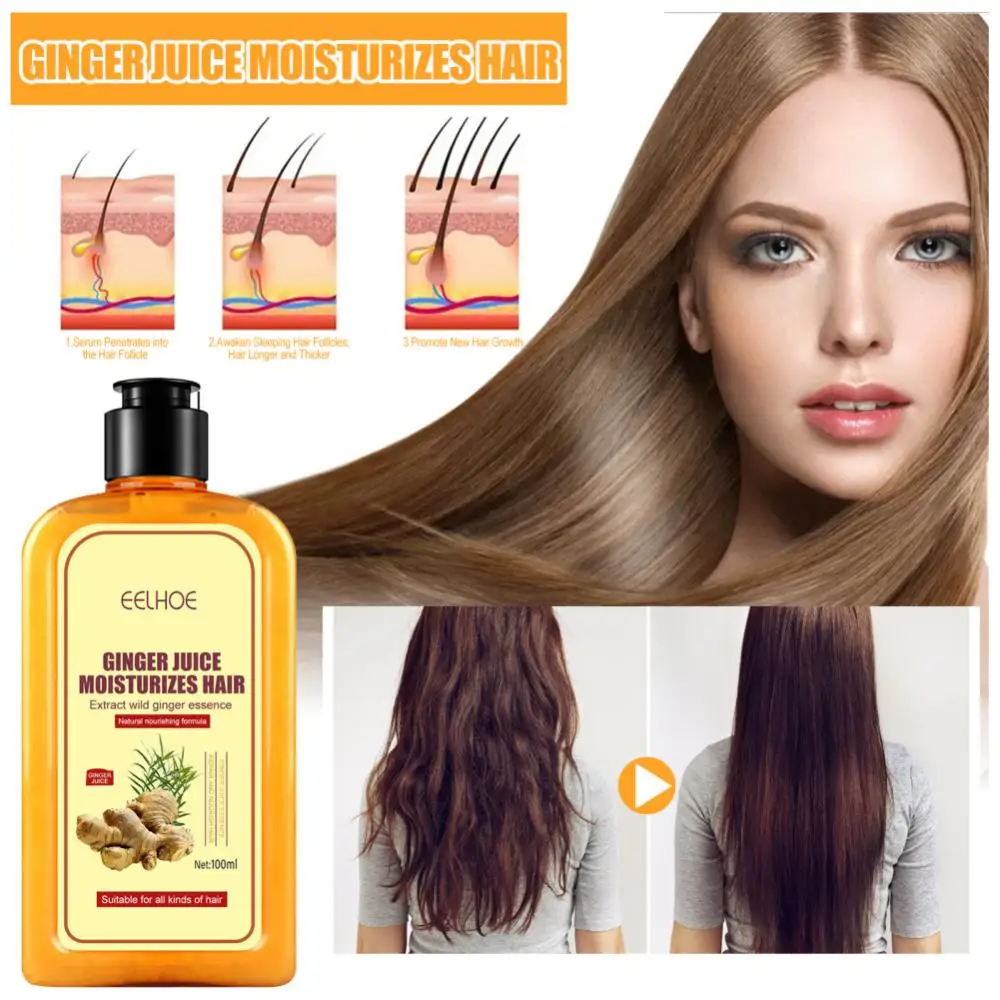 Eelhoe Ginger Anti Stripping Shampoo 100ml Long Lasting Moisturizing Conditioner Shampoo Repairing Hair Follicles Shampoo
Eelhoe Ginger Anti Stripping Shampoo 100ml Long Lasting Moisturizing Conditioner Shampoo Repairing Hair Follicles Shampoo