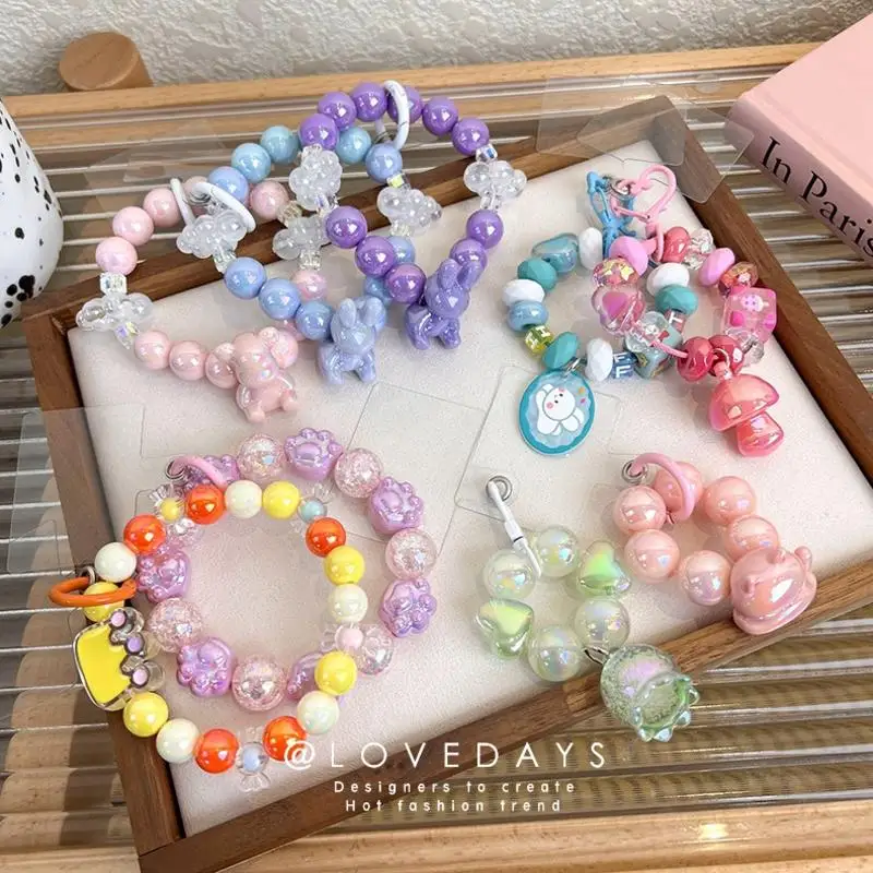 Resin Beaded Phone Chain Cartoon Animal Bead Charm Jewelry For Women Girls Telephone Jewelry Strap Beaded Lanyard Hanging Cord
Resin Beaded Phone Chain Cartoon Animal Bead Charm Jewelry For Women Girls Telephone Jewelry Strap Beaded Lanyard Hanging Cord