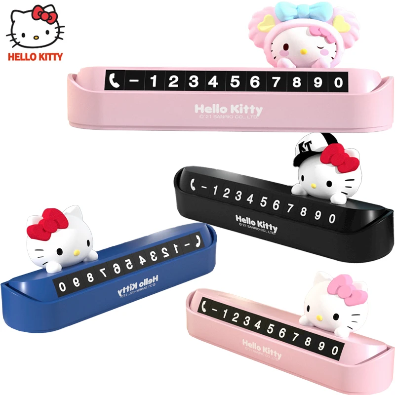 Kawaii Sanrio серии Hello Kitty Kuromi карточка для временной парковки автомобиля Милая мультяшная девушка движущийся автомобиль парковочный телефон ка...
Kawaii Sanrio серии Hello Kitty Kuromi карточка для временной парковки автомобиля Милая мультяшная девушка движущийся автомобиль парковочный телефон ка...