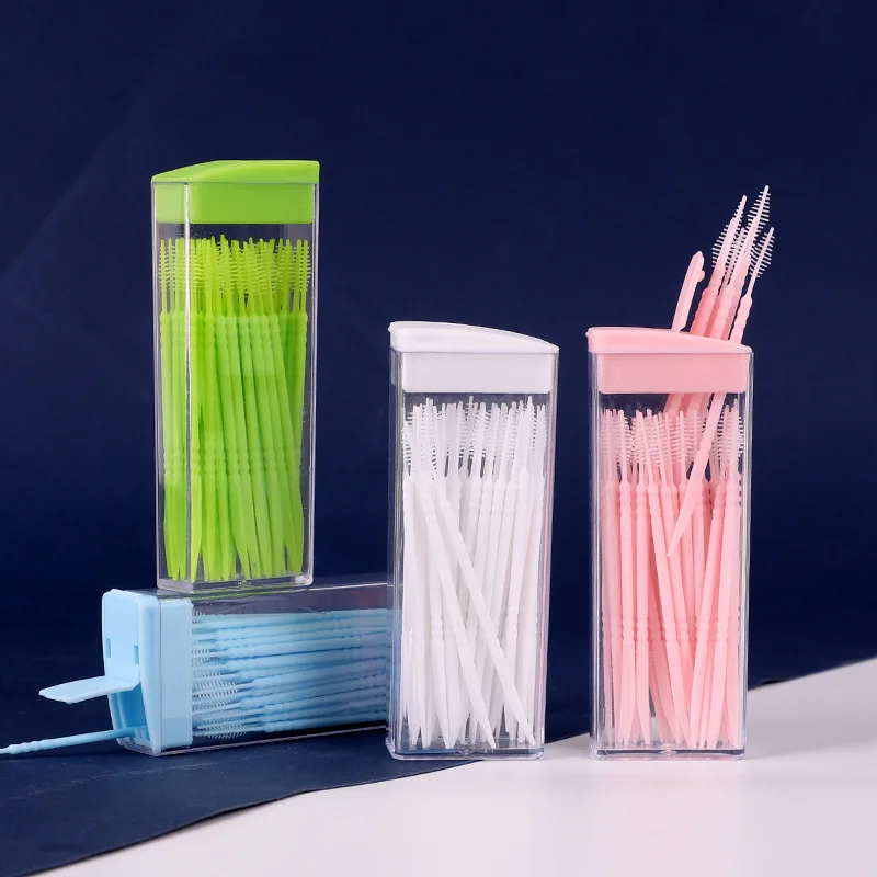 50pcs/lot Portable Disposable Plastic Toothpicks Teeth Cleaning Dental Flosser Travel Two-head Floss Sticks Color Random
50pcs/lot Portable Disposable Plastic Toothpicks Teeth Cleaning Dental Flosser Travel Two-head Floss Sticks Color Random