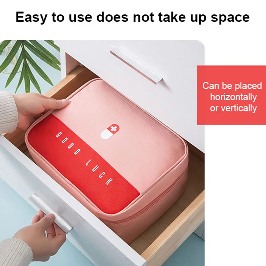 Large-Capacity Thickened Medicine Box Layered Family First Aid Kit Medicine Boxes Medicine Cabinet Portable Fabric Storage Bag
Large-Capacity Thickened Medicine Box Layered Family First Aid Kit Medicine Boxes Medicine Cabinet Portable Fabric Storage Bag