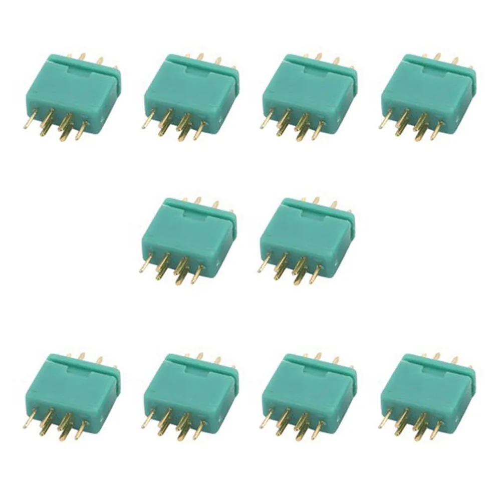 10 Pairs MPX Connector Plug RC 6Pin Goldplated Connector Male+Female Power Connector Aeromodelling Field Accessories for RC Tool
10 Pairs MPX Connector Plug RC 6Pin Goldplated Connector Male+Female Power Connector Aeromodelling Field Accessories for RC Tool