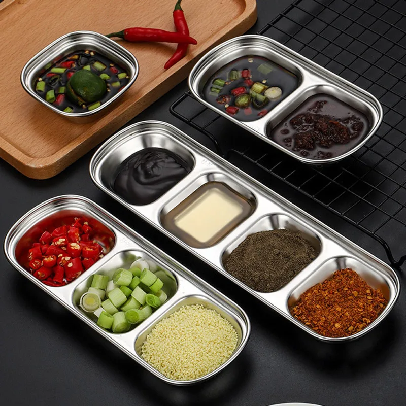 Stainless Steel Dipping Bowl Seasoning Dish Soy Sauce Dish Square Hot Pot Barbecue Snack Plate Kitchen Korean Condiment Gold
Stainless Steel Dipping Bowl Seasoning Dish Soy Sauce Dish Square Hot Pot Barbecue Snack Plate Kitchen Korean Condiment Gold