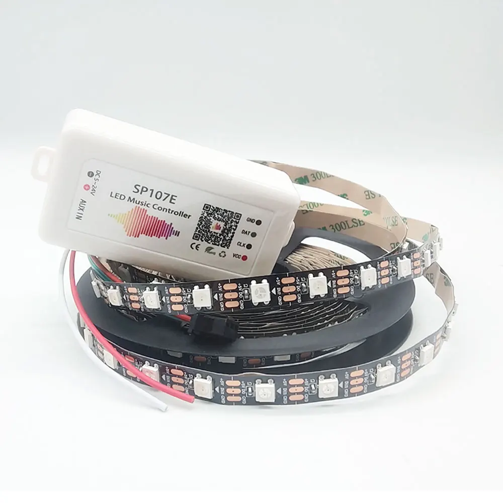 SP107E 10 шт. + 5 м 5 в WS2812B 60 светодиодов/м черная печатная плата IP30 10 шт.
SP107E 10 шт. + 5 м 5 в WS2812B 60 светодиодов/м черная печатная плата IP30 10 шт.