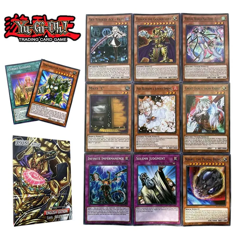 Коллекционные карты YUGIOH 100 шт., разные стильные карты в стиле аниме, виртуальные слова, «сделай сам», карточки для подарка детям
Коллекционные карты YUGIOH 100 шт., разные стильные карты в стиле аниме, виртуальные слова, «сделай сам», карточки для подарка детям