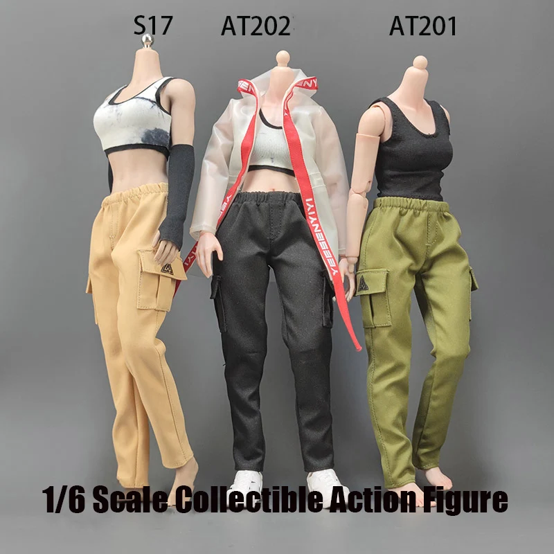AT202 /AT2021 1/6 Women Soldier Cargo Pants Sport Vest Crop Tops Elastic Arm Sleeve Accessory For 12Inch Action Figure Body Doll
AT202 /AT2021 1/6 Women Soldier Cargo Pants Sport Vest Crop Tops Elastic Arm Sleeve Accessory For 12Inch Action Figure Body Doll