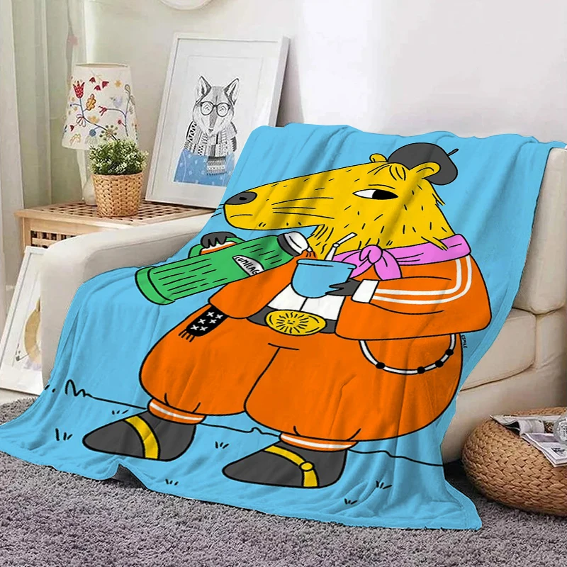 Capybara Couch Throw Blanket For Bed Bedroom Decoration Fluffy Soft Blankets Sofa Summer Bedspread The Decorative Fleece Boho
Capybara Couch Throw Blanket For Bed Bedroom Decoration Fluffy Soft Blankets Sofa Summer Bedspread The Decorative Fleece Boho