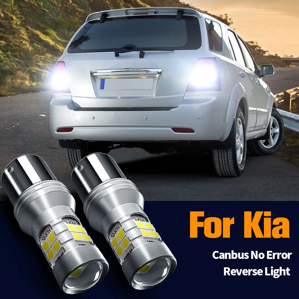 2pcs LED Reverse Light Blub Backup Lamp P21W BA15S 1156 For Kia Carens 1 2 3 Ceed Magentis Opirus Rio Sedona Sorento Sportage
2pcs LED Reverse Light Blub Backup Lamp P21W BA15S 1156 For Kia Carens 1 2 3 Ceed Magentis Opirus Rio Sedona Sorento Sportage