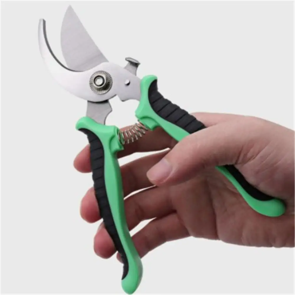 

19cm Garden Shears Stainless Steel Gardening Pruning Tree Cutter Hand Trimmer Easily Cuts Through Branches Stems Use