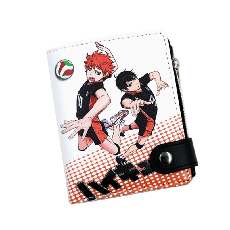 Haikyu Hinata Shoyo из искусственной кожи, короткий складной кошелек, портмоне с внутренним карманом на молнии
Haikyu Hinata Shoyo из искусственной кожи, короткий складной кошелек, портмоне с внутренним карманом на молнии