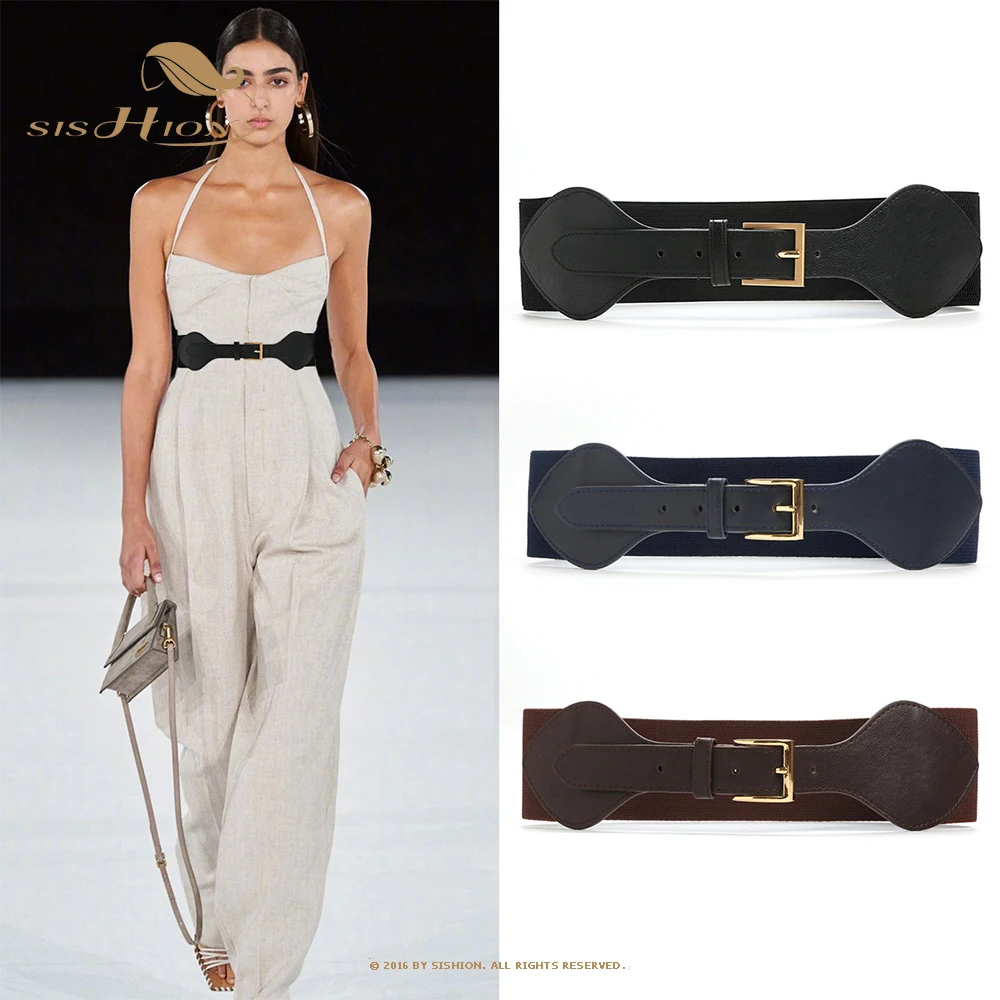 Шикарный декоративный пояс для женщин Y2k из искусственной кожи с широкой талией эластичный пояс черный розовый коричневый пояс для платья п...
Шикарный декоративный пояс для женщин Y2k из искусственной кожи с широкой талией эластичный пояс черный розовый коричневый пояс для платья п...