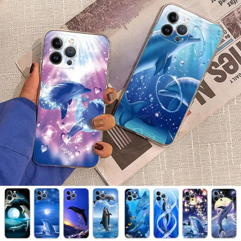 ocean dolphin Phone Case Silicone Soft for iphone 14 13 12 11 Pro Mini XS MAX 8 7 6 Plus X XS XR Cover
ocean dolphin Phone Case Silicone Soft for iphone 14 13 12 11 Pro Mini XS MAX 8 7 6 Plus X XS XR Cover