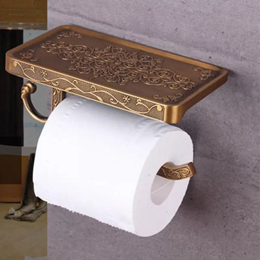 Antique Paper Towel Rack Toilet Paper Holder Brass Holder Holder Tissue Bathroom Rack Toilet Storage Roll Paper Mobile Acce R4G7 
Antique Paper Towel Rack Toilet Paper Holder Brass Holder Holder Tissue Bathroom Rack Toilet Storage Roll Paper Mobile Acce R4G7