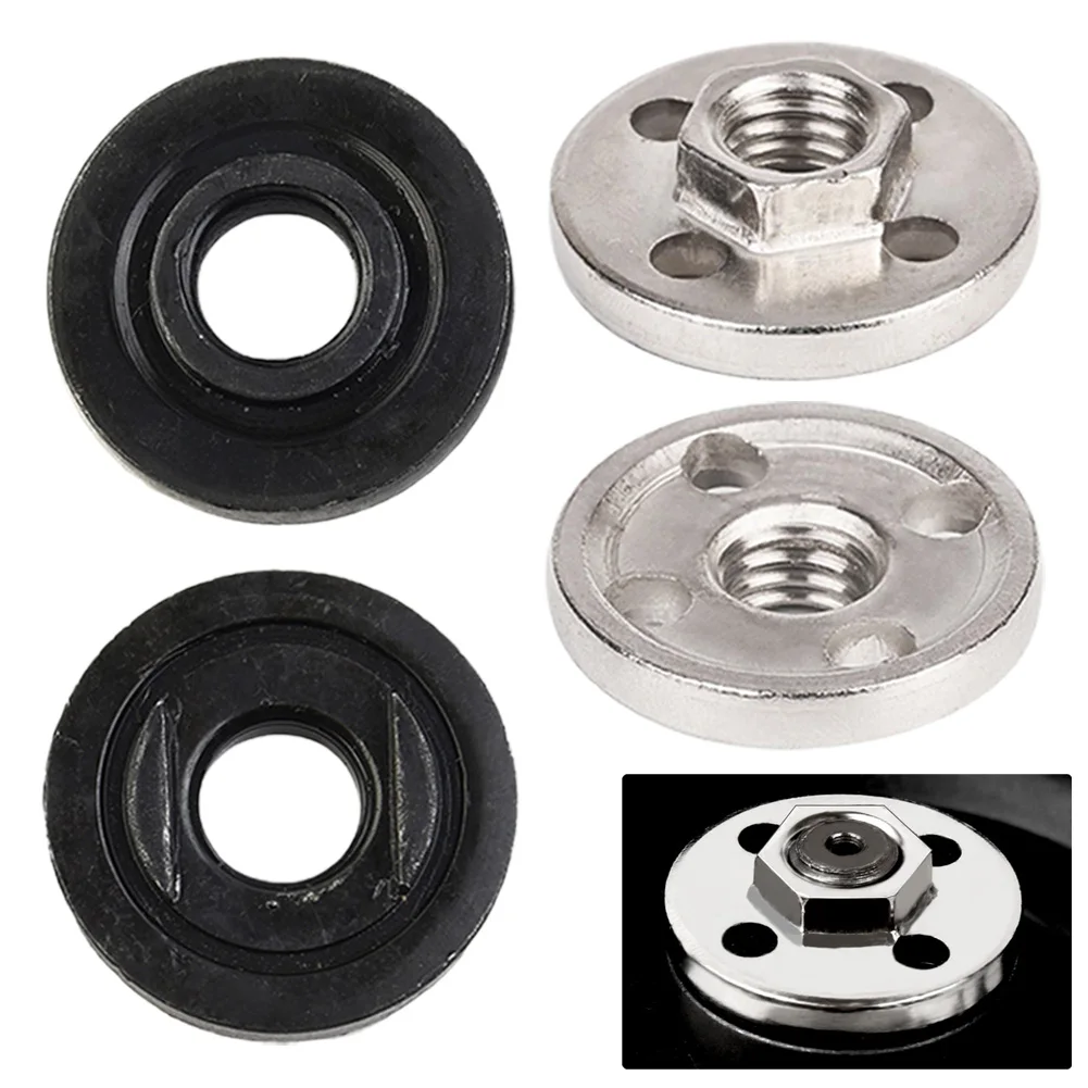 4pcs Angle Grinder Pressure Plate Cover Hex Nut Fitting For 100 Type Angle Grinder Polisher Open-end Wrenches Vise Power Tool
4pcs Angle Grinder Pressure Plate Cover Hex Nut Fitting For 100 Type Angle Grinder Polisher Open-end Wrenches Vise Power Tool