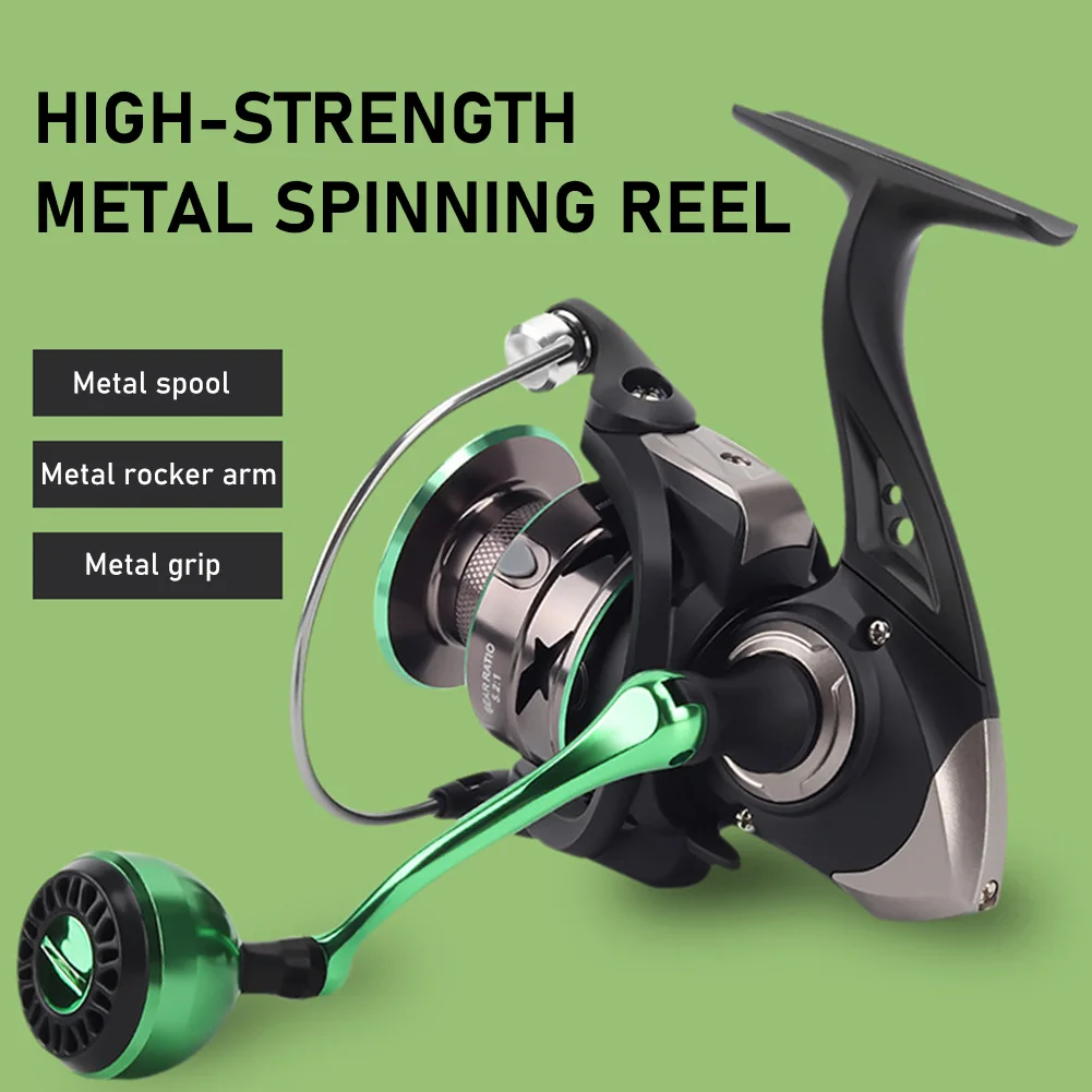New Spinning Reel 1000-7000 Series Fishing Reel Metal Spool Freshwater Saltwater Tackle Carp Fishing Accessories All For Fishing
New Spinning Reel 1000-7000 Series Fishing Reel Metal Spool Freshwater Saltwater Tackle Carp Fishing Accessories All For Fishing