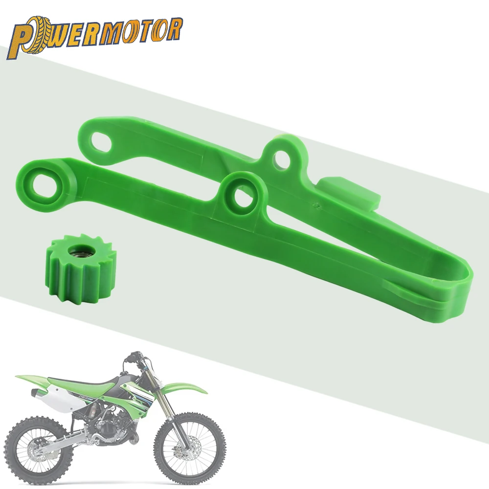 Motorcycle Parts Chain Roller Slider Guide Swingarm for Kawasaki KX250F KLX450 Moto Motocross Dirt Pit Bike Accessories Enduro
Motorcycle Parts Chain Roller Slider Guide Swingarm for Kawasaki KX250F KLX450 Moto Motocross Dirt Pit Bike Accessories Enduro