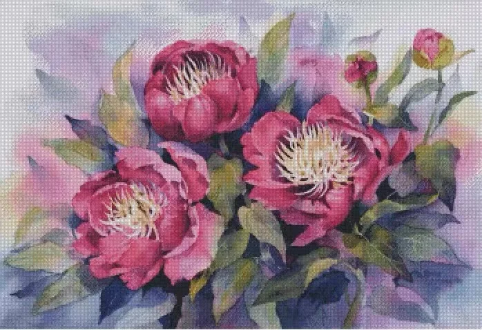 Cross Stitch Set Chinese DIY Kit Embroidery Needlework Craft Packages Floss New Designs Embroidery Red Peony 74-53
Cross Stitch Set Chinese DIY Kit Embroidery Needlework Craft Packages Floss New Designs Embroidery Red Peony 74-53