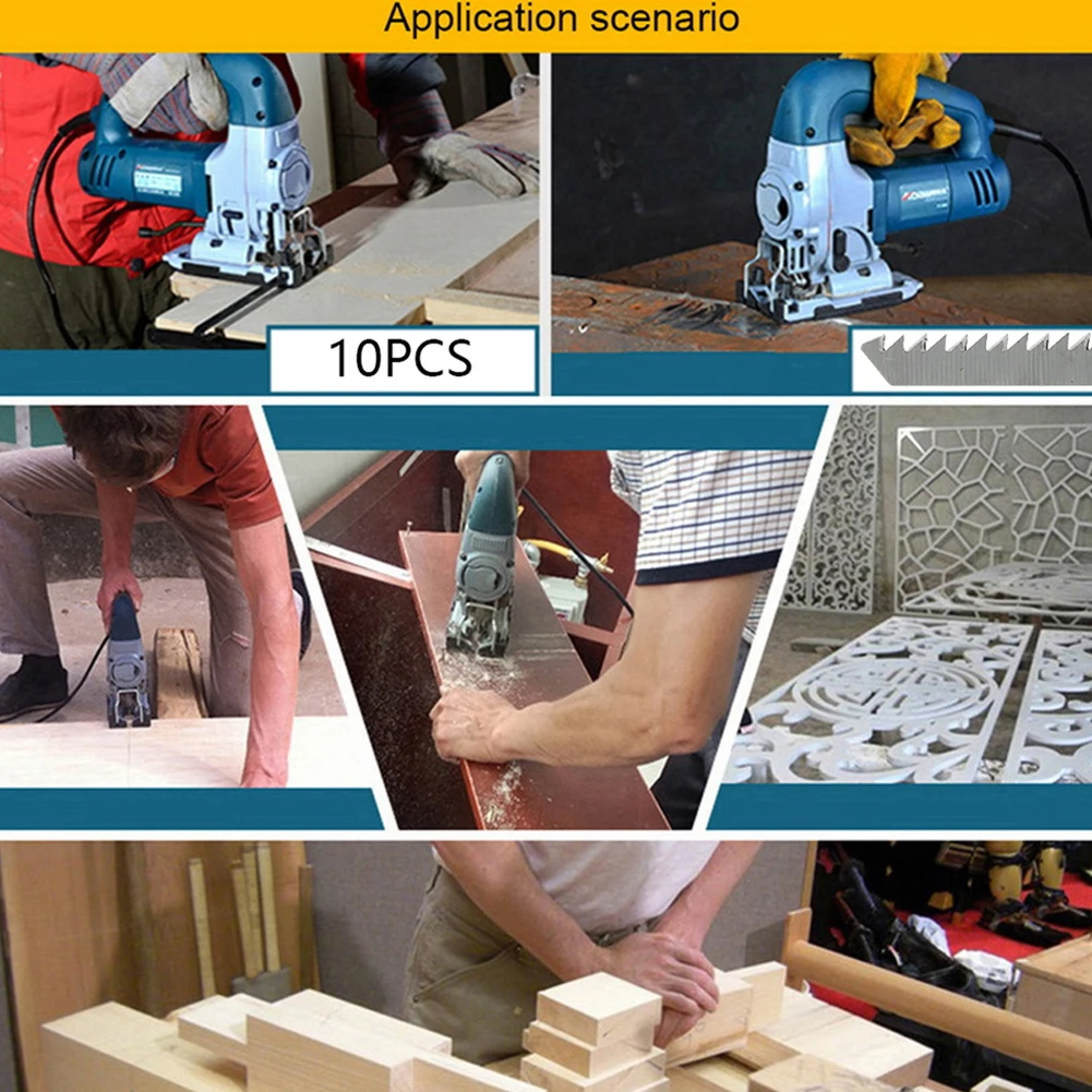 T301CD Saw Blade High Carbon Steel Home Jigsaw Blades Ower Tool Plastic Reciprocating Replacement High Quality
T301CD Saw Blade High Carbon Steel Home Jigsaw Blades Ower Tool Plastic Reciprocating Replacement High Quality