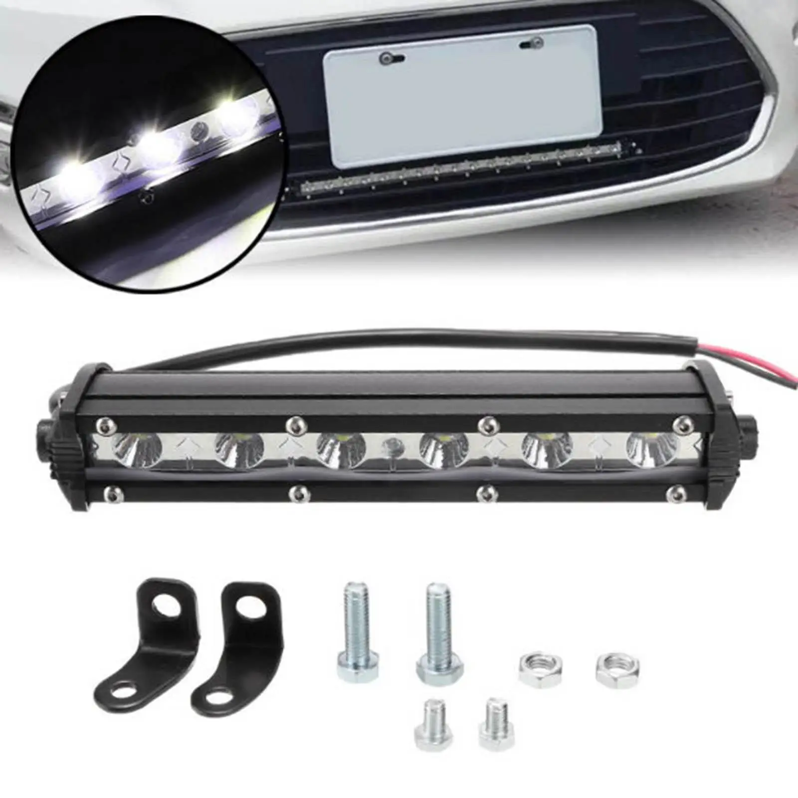 Светодиодсветильник панель 18 Вт, тонкие аксессуары, универсальная Пылезащитная Водонепроницаемая передсветильник фара 12 В для автомобиле...
Светодиодсветильник панель 18 Вт, тонкие аксессуары, универсальная Пылезащитная Водонепроницаемая передсветильник фара 12 В для автомобиле...