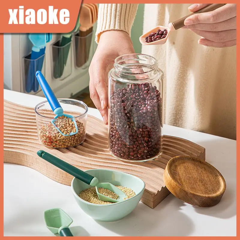 Bag Clamp Creative Measuring Spoon Sealing Clip Easy To Operate Dual Use Of One Object Plastic Preservation Sealing Clip
Bag Clamp Creative Measuring Spoon Sealing Clip Easy To Operate Dual Use Of One Object Plastic Preservation Sealing Clip
