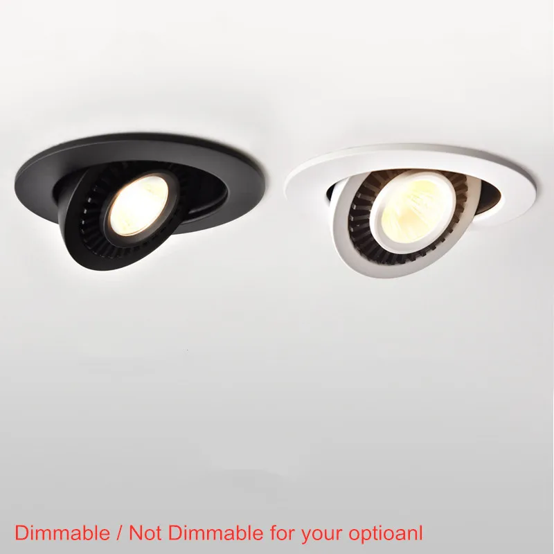 Down 360° Downlight Rotatable Ceiling Ceiling Recessed + Driver White/black Light Dimmable
Down 360° Downlight Rotatable Ceiling Ceiling Recessed + Driver White/black Light Dimmable