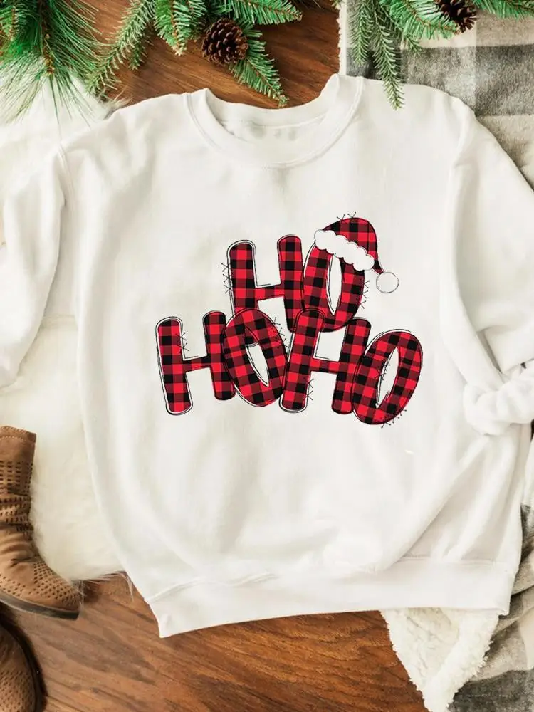 Plaid Letter Lovely Cute Merry Christmas Graphic Sweatshirts Women Print Fashion Wear Pullovers Happy Holiday New Year Clothing
Plaid Letter Lovely Cute Merry Christmas Graphic Sweatshirts Women Print Fashion Wear Pullovers Happy Holiday New Year Clothing