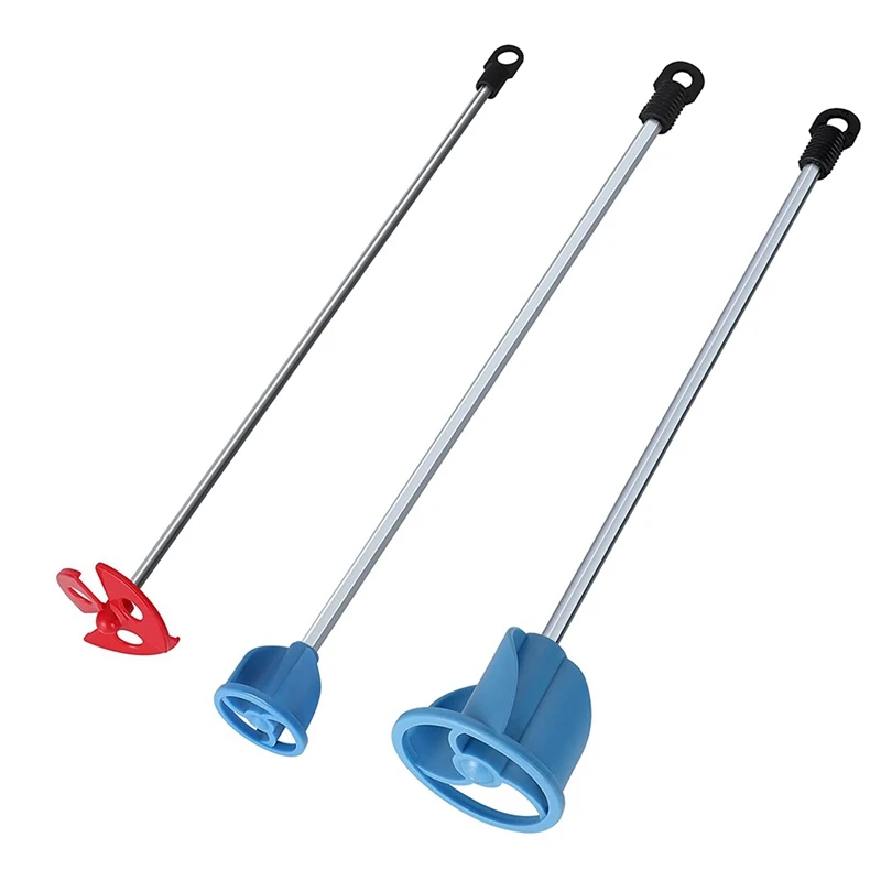 Pack Of 3 Paint, Epoxy Resin, Mud&Ceramic Glaze Mixer Paddle Blades-Power Drill Stirring Attachment-Mixer Mixing Paddles
Pack Of 3 Paint, Epoxy Resin, Mud&Ceramic Glaze Mixer Paddle Blades-Power Drill Stirring Attachment-Mixer Mixing Paddles