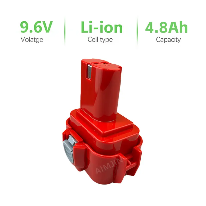 9.6V 4.8Ah For Makita Ni-Mh PA09 9100 9120 9122 9133 9134 9135 6221D 6222D 192595-8 192596-6 Screwdriver Battery
9.6V 4.8Ah For Makita Ni-Mh PA09 9100 9120 9122 9133 9134 9135 6221D 6222D 192595-8 192596-6 Screwdriver Battery