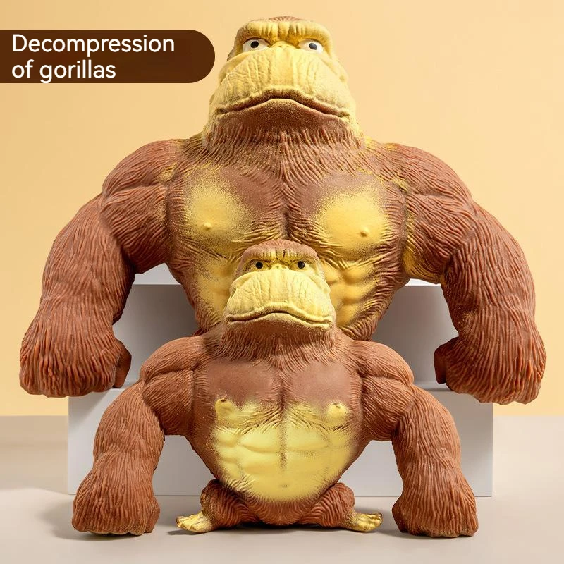 Creative Toy Decompression Gorilla Sand Shaped Cartoon Venting Soft Rubber Toy Lalale Decompression Slow Rebound Doll
Creative Toy Decompression Gorilla Sand Shaped Cartoon Venting Soft Rubber Toy Lalale Decompression Slow Rebound Doll