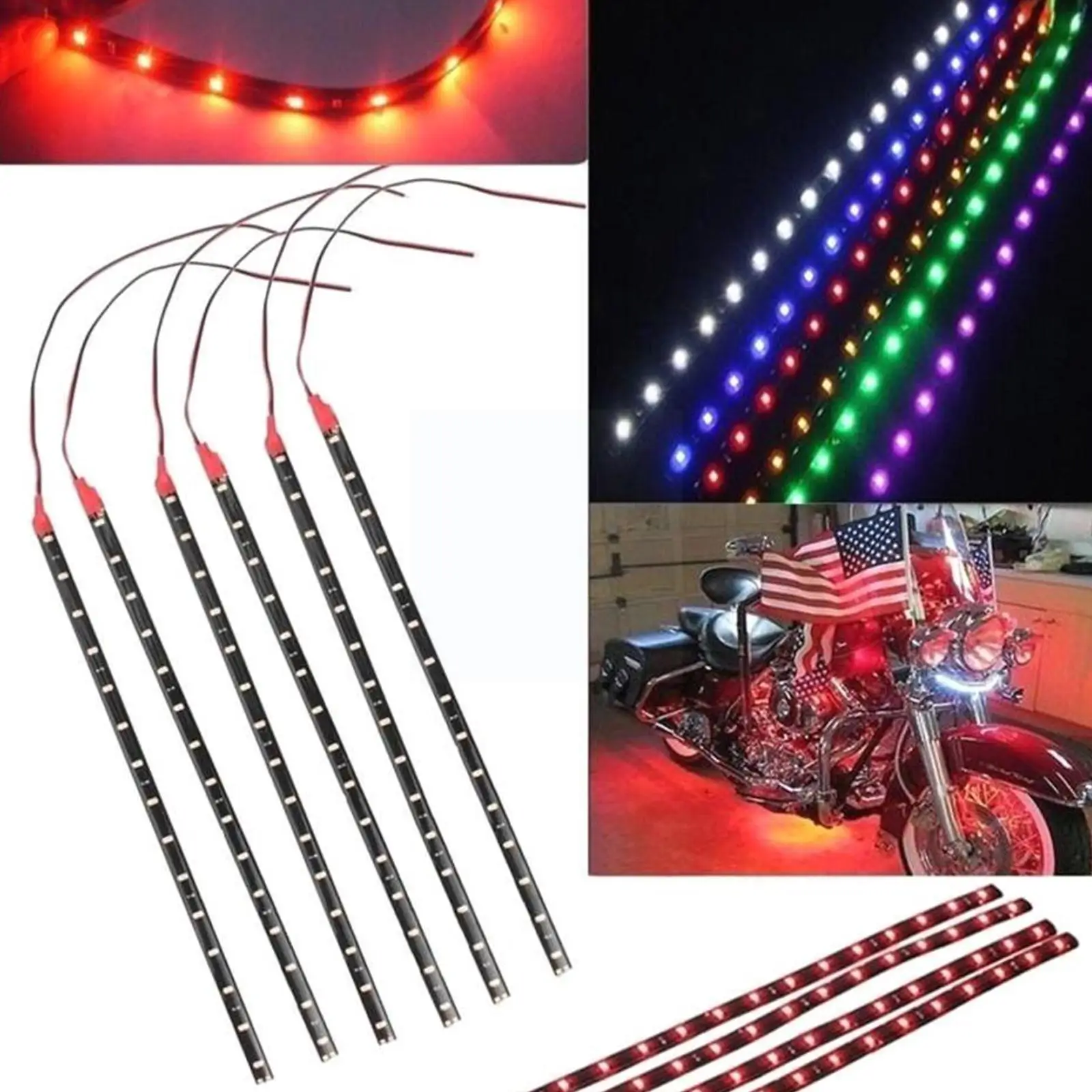 1pcs 30cm Car Strip Light 15 Led Motorcycle Flexible Boat Underbody Decorative Bar 3528 Smd Lamp Atmosphere S7w5
1pcs 30cm Car Strip Light 15 Led Motorcycle Flexible Boat Underbody Decorative Bar 3528 Smd Lamp Atmosphere S7w5
