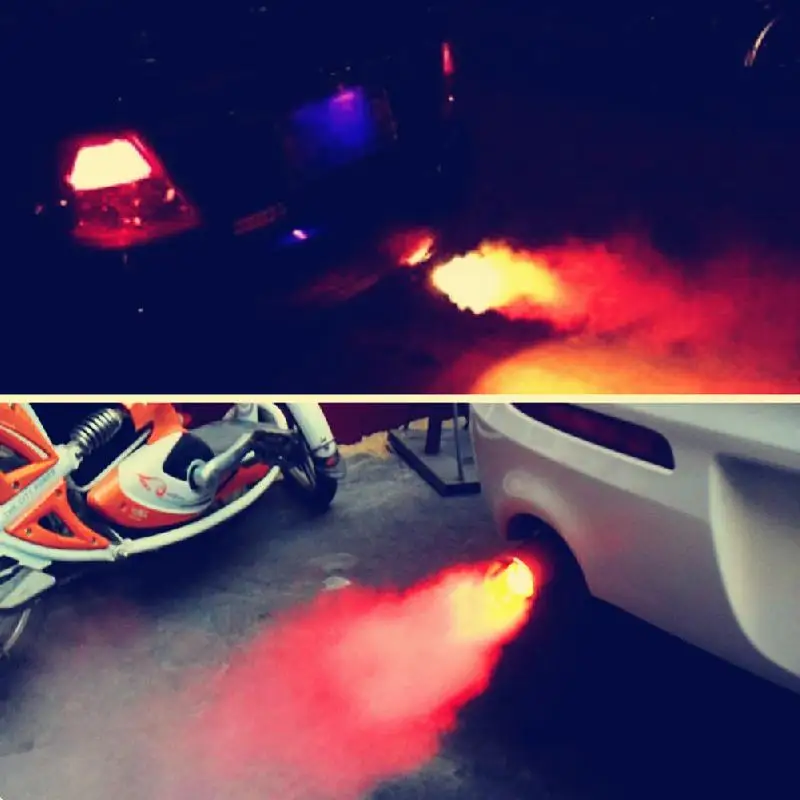 HOT Car Modified 35-55mm Exhaust Muffler Tip Tail Pipe Carbon Fiber Red/Blue LED Flaming Luminous Chrome Silencer Turbo Sport
HOT Car Modified 35-55mm Exhaust Muffler Tip Tail Pipe Carbon Fiber Red/Blue LED Flaming Luminous Chrome Silencer Turbo Sport