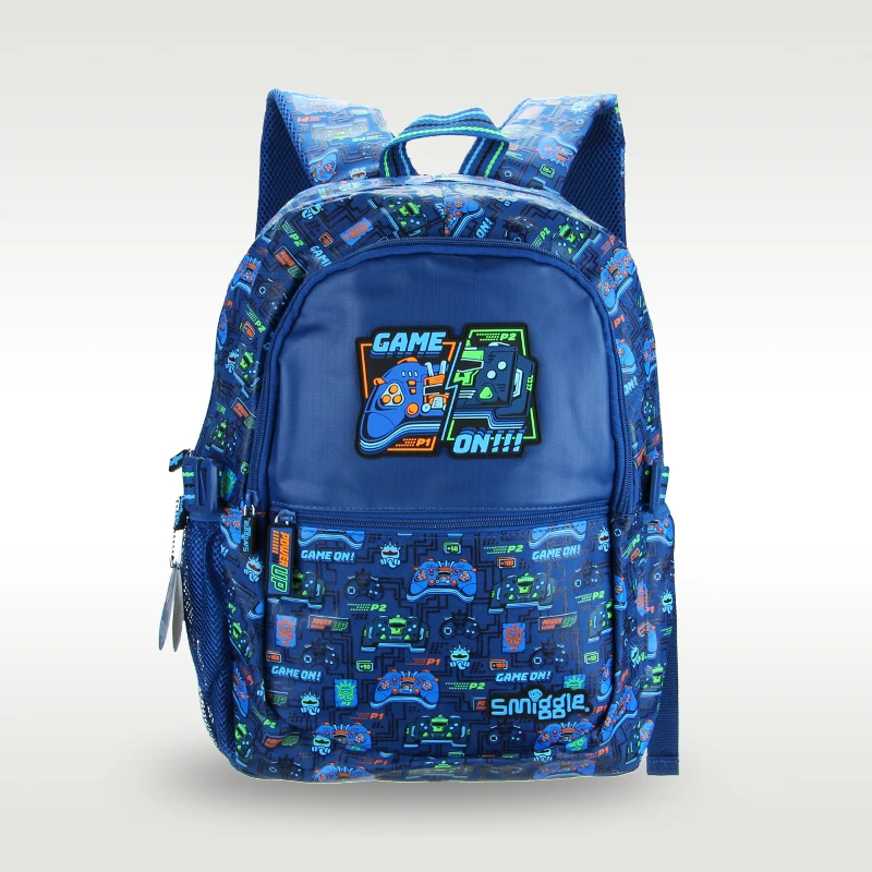 Australia Smiggle Original Schoolbag Children's Shoulder Backpack Boys Blue Game Big Kids Stationery 16 Inches 7-12 Years
Australia Smiggle Original Schoolbag Children's Shoulder Backpack Boys Blue Game Big Kids Stationery 16 Inches 7-12 Years