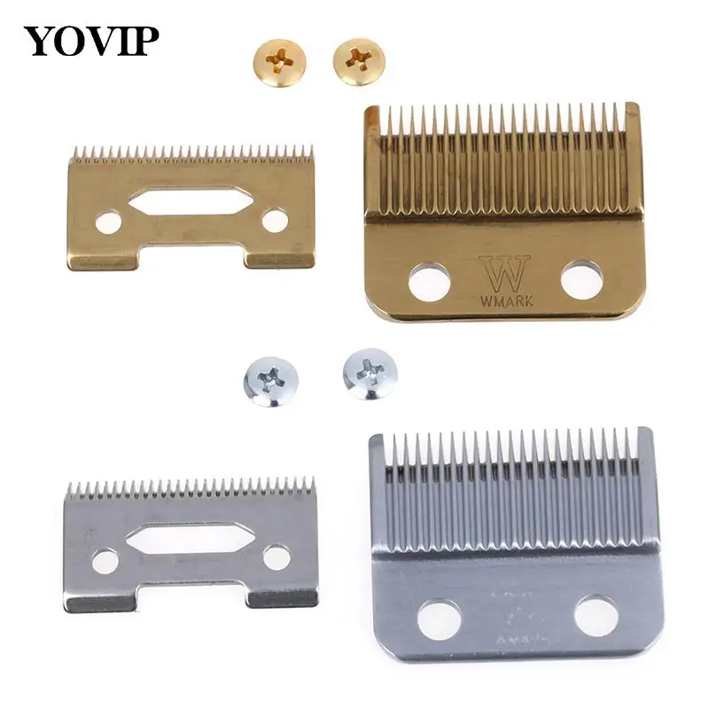 Professional Hair Clipper blade High Carton Steel Clipper Accessories Screws (include 1Xmovable blade+1XStatic blade+2X screws)
Professional Hair Clipper blade High Carton Steel Clipper Accessories Screws (include 1Xmovable blade+1XStatic blade+2X screws)
