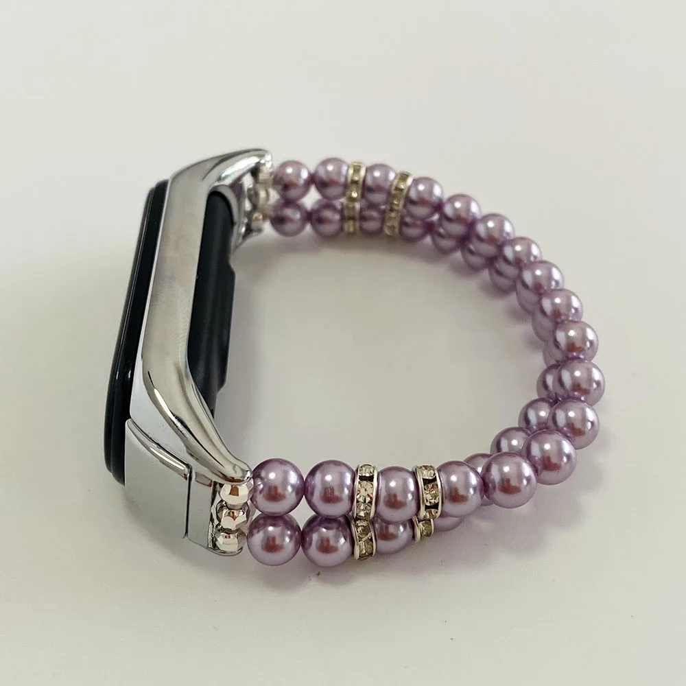 Mi8 Purple Strap Bracelet for Mi Band 8 7 6 Women Watchband for Xiaomi Mi Band 5/4/3 Wristband with Dressy Pearl Beaded Luxury
Mi8 Purple Strap Bracelet for Mi Band 8 7 6 Women Watchband for Xiaomi Mi Band 5/4/3 Wristband with Dressy Pearl Beaded Luxury